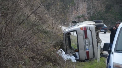 Fatsa'da Trafik Kazası 2 Yaralı