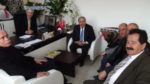 Hacı Bektaş Veli Kültür Merkezi Vakfı'ndan BİK Malatyla Şubesi'ne Ziyaret