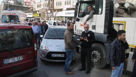 Ereğli'de Zincirleme Kaza 1 Yaralı