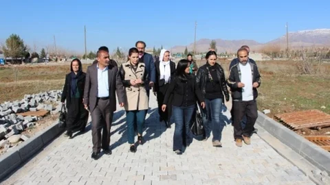 Silopi Belediyesi Eşbaşkanları Esmer Ve Aydemir Çalışmaları Denetledi