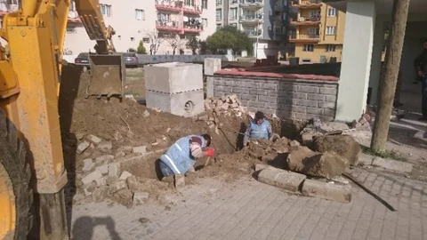 İncirliova Cumhuriyet Mahallesi'nde Yeni Konutlara Kanalizasyon Bağlantısı Yapıldı