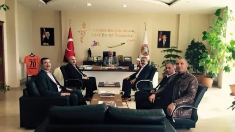 Muğlu'dan Başkan Samur'a Ziyaret