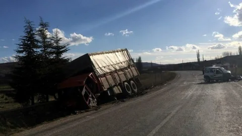 Eskişehir'de Trafik Kazası 1 Ölü 1 Yaralı