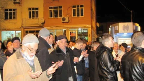 Hisarcık'ta Umre Kafilesi Dualarla Uğurlandı