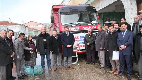 İmamlardan Suriyelilere yardım eli