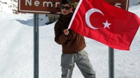 Nemrut Dağı Kış Sporcularının Uğrak Yeri Haline Geliyor