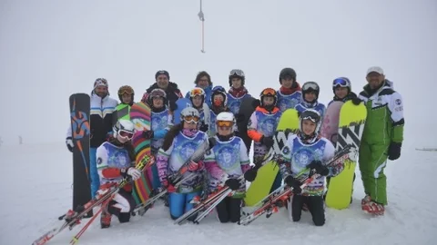 Snowboardçular Türkiye Şampiyonasına Hazırlanıyor