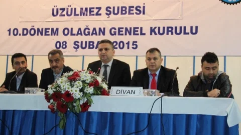 GMİS Üzülmez Şubesi 10. Olağan Genel Kurulu