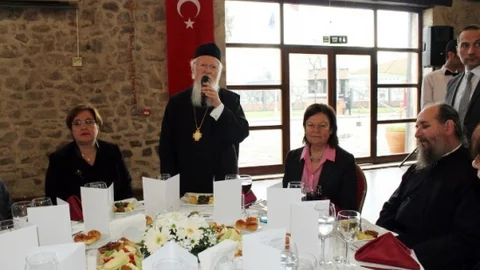 Bartholomeos “Hükümetiniz Azınlıklara Son Derece Önem Veriyor”