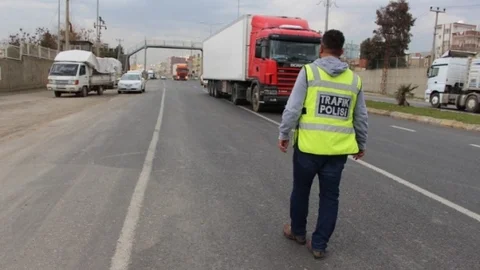 Trafik Ekiplerinden Yol Kontrol Denetlemesi