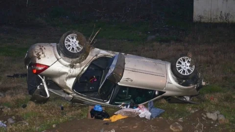 Otomobil Takla Attı 3 Yaralı