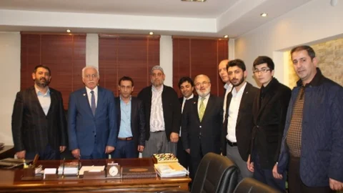 MÜSİAD Sp Genel Başkanı Kamalak'ı Ağırladı