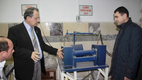 Çubuk Belediyesi Proje Ekibi'nden Gemoloji Ve Mücevher Atölyesinde İnceleme