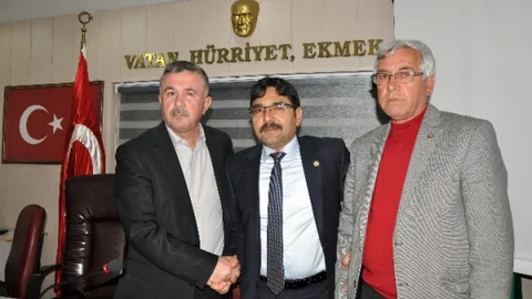 Erdemli Ziraat Odası'nda Devir Teslim