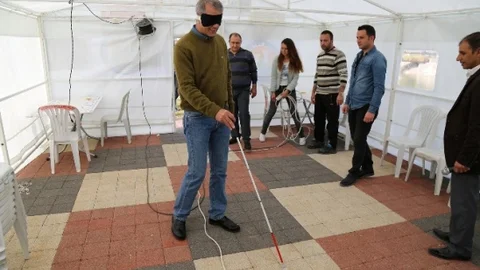 Mezitli Belediyesi'nden ‘Karanlık Çadır' Etkinliği