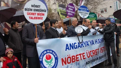 Eğitim Bir-Sen'den Nöbet Ücreti Açıklaması