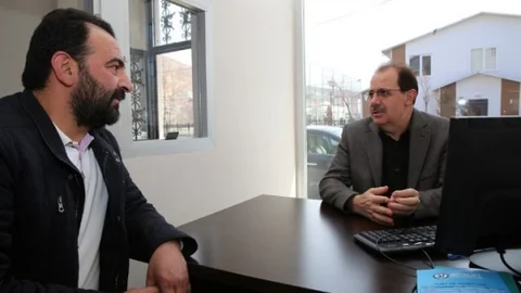 Rektör Coşkun Bayburt'taki Apart Otel Sahiplerini Ziyaret Etti