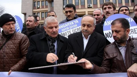 Öğretmenlerden Nöbet Ve Ek Ders Ücreti Eylemi