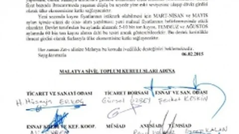 STK'lardan Ortak Çağrı