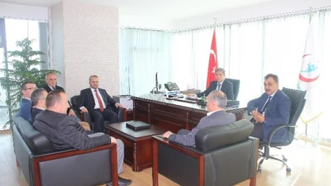 MÜSİAD Zonguldak Kamu Hastaneler Birliği Genel Sekreteri Gün'e Başarı Temennisinde Bulundu