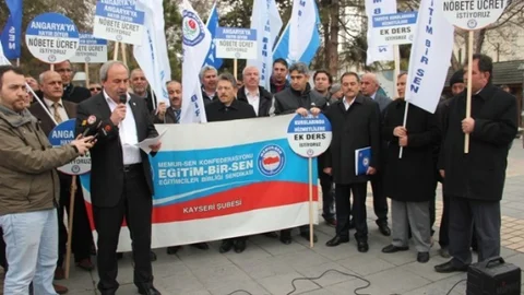 Eğitim Bir-Sen Kayseri Şube Başkanı Aydın Kalkan