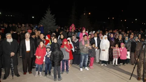 Aksaray'da 153 Umre Yolcusu Kutsal Topraklara Uğurlandı