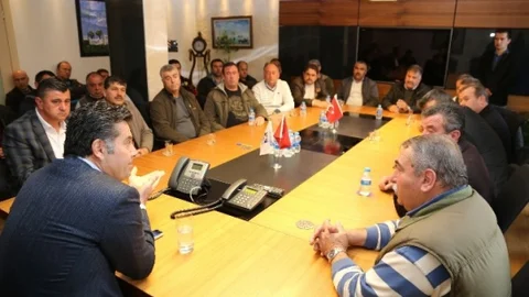 Başkan Kocaon Şoförlerle Bir Araya Geldi