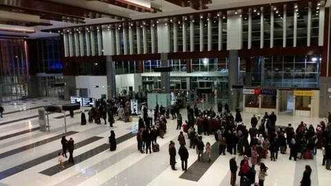 Edremit'ten Uçakla Umre'ye Gittiler