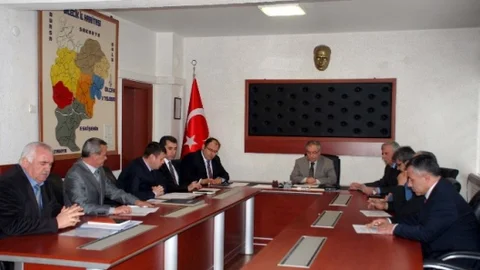 Bilecik'te İl Encümeni Toplantısı