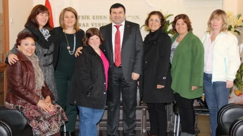 Engelsiz Yaşamevi Derneği'nden Tanrıseven'e Ziyaret