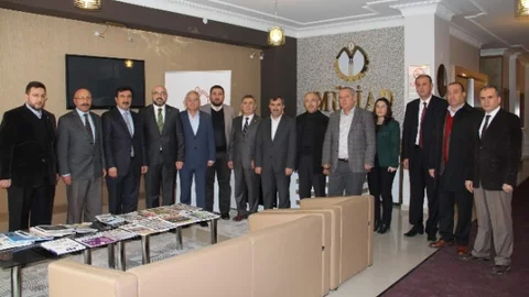 Çorum Ticaret Borsası'ndan Köksal'a Kutlama Ziyareti