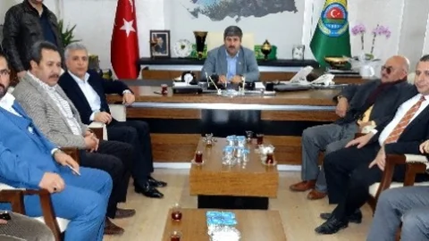 Ziraat Odasına ‘Tebrik' Ziyaretleri