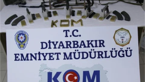 Diyarbakır ve Mardin'de silah kaçakçılığı operasyonu