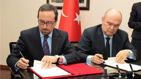 Dışişleri Bakanlığı Müsteşarı Sinirlioğlu - ABD’nin Ankara Büyükelçisi Bass