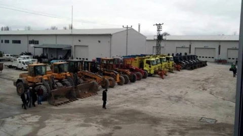 Kütahya Belediyesi'nin Karla Mücadele Ekipleri Göreve Hazır