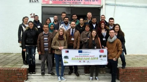 Bulgar Ve Romanyalı Öğrenciler Aydın'da