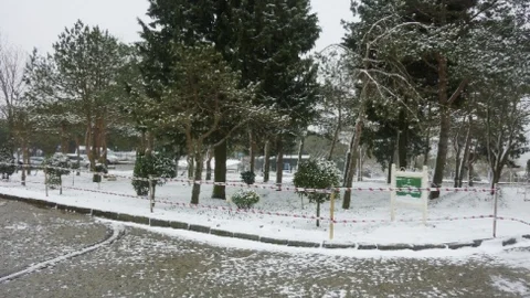 Çamlıca'dan Kar Manzaraları