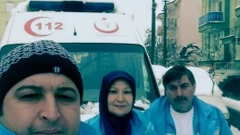 Gediz Devlet Hastanesi Evde Sağlık Hizmetleri Ekibi Engel Tanımıyor