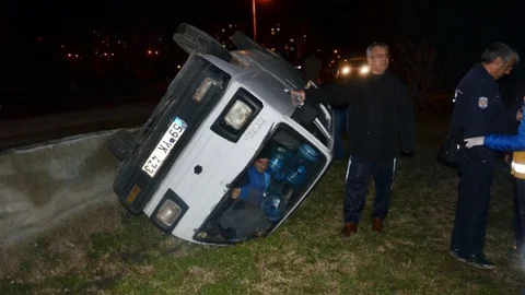 Alkollü Sürücü Zor Anlar Yaşattı