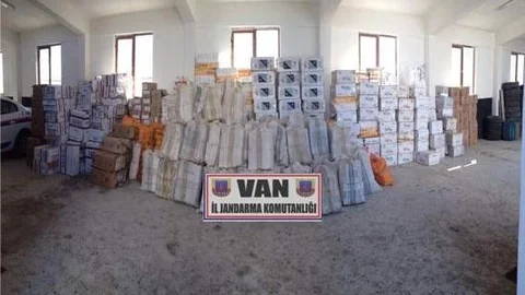 Van'da Kaçak Sigara Operasyonu