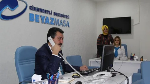 Cihanbeyli'de ''Beyaz Masa'' Dönemi