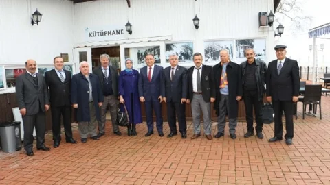 Salman Mahalle Muhtaryla Bir Araya Geldi