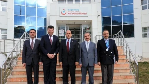 Çomaktekin'den 3 Yöneticiye 'hayırlı Olsun' Ziyareti