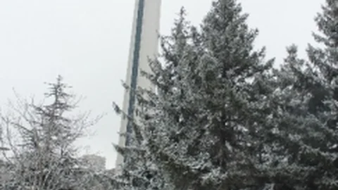 Başkentte Kar Yağışı Aralıklarla Sürüyor