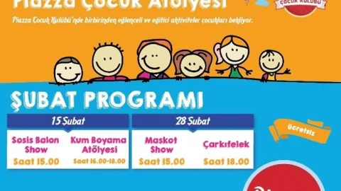 Şanlıurfa Piazza'da Şubat Etkinlikleri Başlıyor