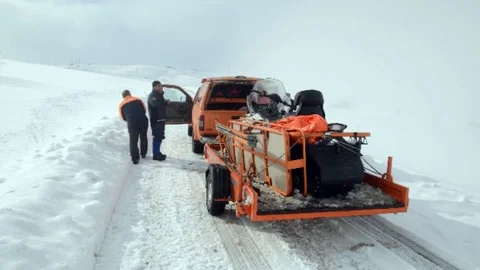 Muş'ta Hasta Kurtarma Operasyonu