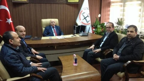 MÜSİAD'dan Milli Eğitim Müdürü Sevgili'ye Ziyaret