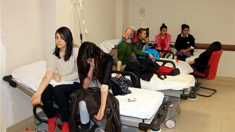 Iğdır'da gıda zehirlenmesi