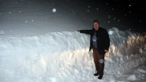 Doğu'da Köylülerin Kar Çilesi