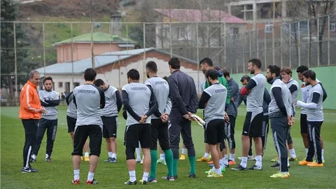 Giresunspor, Denizlispor maçı hazırlıklarına başladı